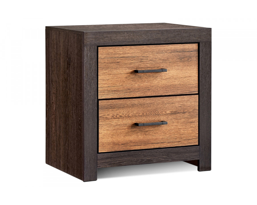 Coaster - Dewcrest 2-Drawer Nightstand in Caramel/Licorice