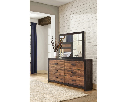 Coaster - Dewcrest 6-Drawer Dresser in Caramel/Licorice