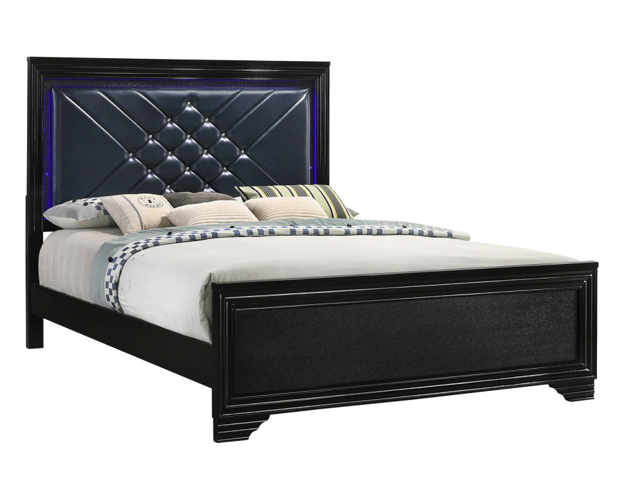 Coaster - Penelope Eastern King Bed with Led Lighting