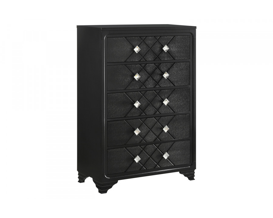 Coaster - Penelope 5-Drawer Chest in Black