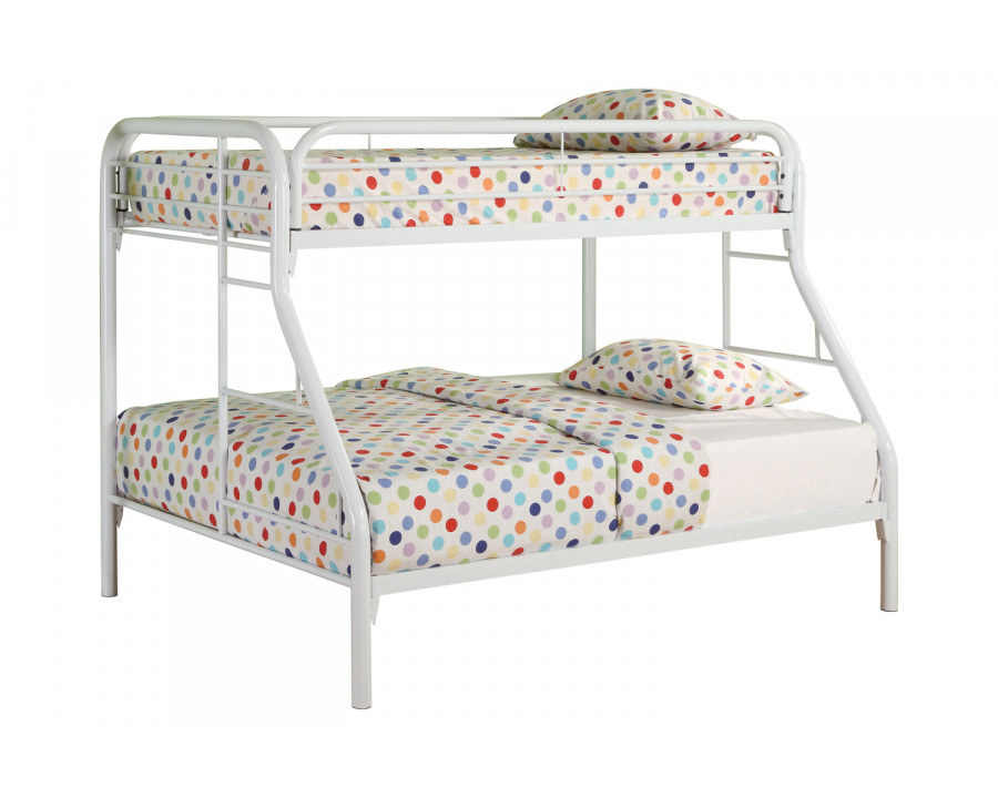 Coaster Morgan Twin Over Full Bunk Bed - White