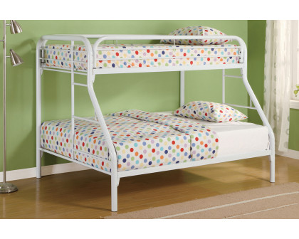 Coaster Morgan Twin Over Full Bunk Bed - White