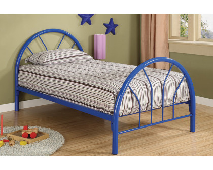 Coaster Marjorie Twin Bed - Blue