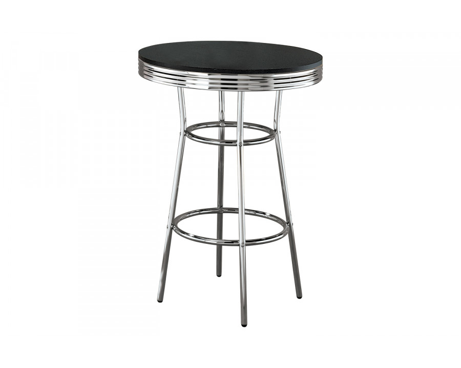 Coaster - Round Bar Table