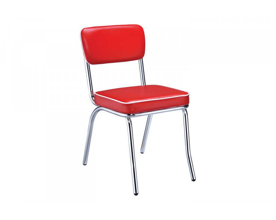 Coaster - Retro Open Back Side Chairs (Set Of 2)