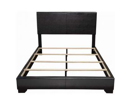 Coaster Conner Full Upholstered Panel Bed - Black