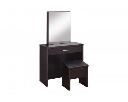 Coaster - 2-Piece Vanity Set with Lift-Top Stool