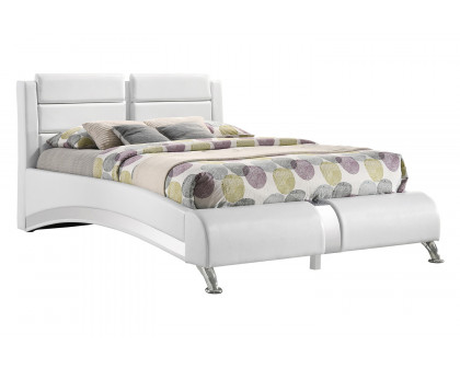 Coaster - Full Upholstered Platform Bed