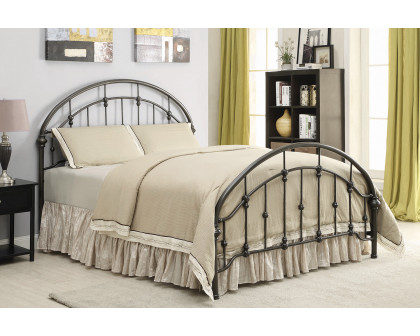 Coaster Rowan Queen Bed - Dark Bronze