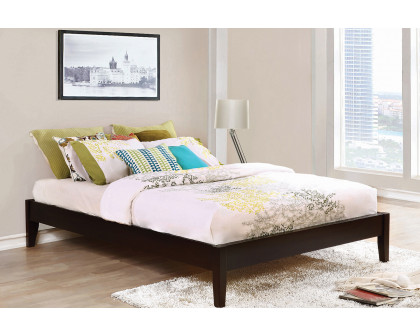 Coaster Hounslow Full Platform Bed - Cappuccino