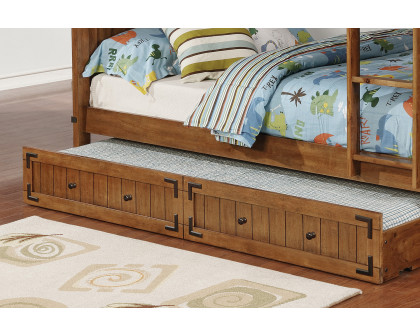 Coaster - Coronado Storage Trundle in Rustic Honey