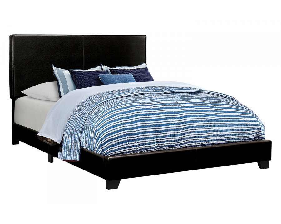 Coaster Dorian Upholstered Full Bed - Black