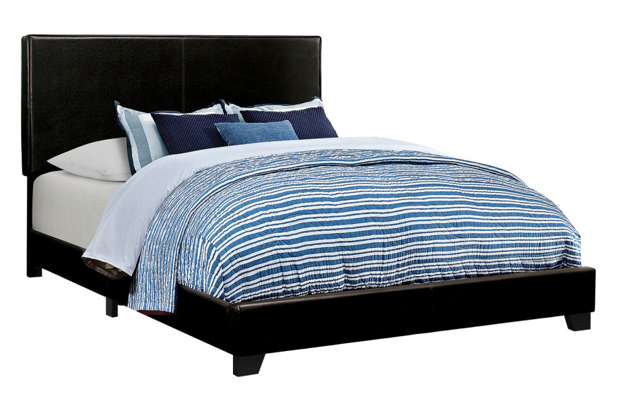 Coaster™ Dorian Upholstered California King Bed - Black