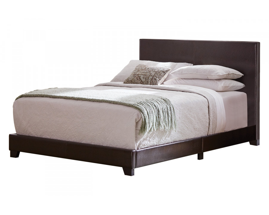 Coaster Dorian Upholstered Full Bed - Brown