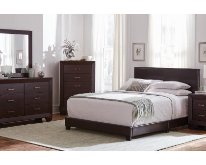 Coaster Dorian Upholstered Full Bed - Brown