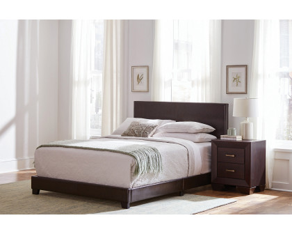 Coaster Dorian Upholstered Full Bed - Brown