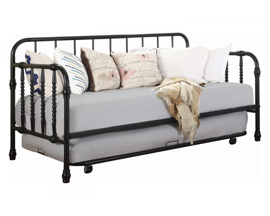 Coaster - Twin Metal Daybed with Trundle