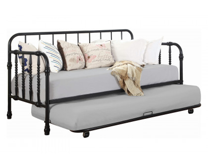 Coaster - Twin Metal Daybed with Trundle