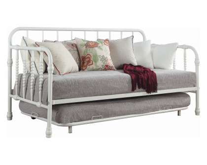 Coaster - Twin Metal Daybed with Trundle