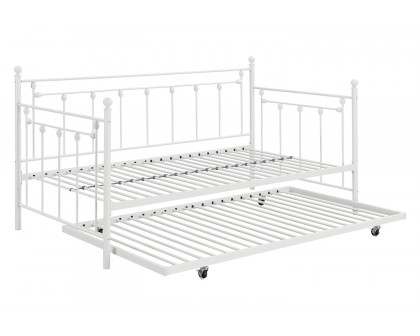 Coaster - Nocus Spindle Metal Twin Daybed with Trundle