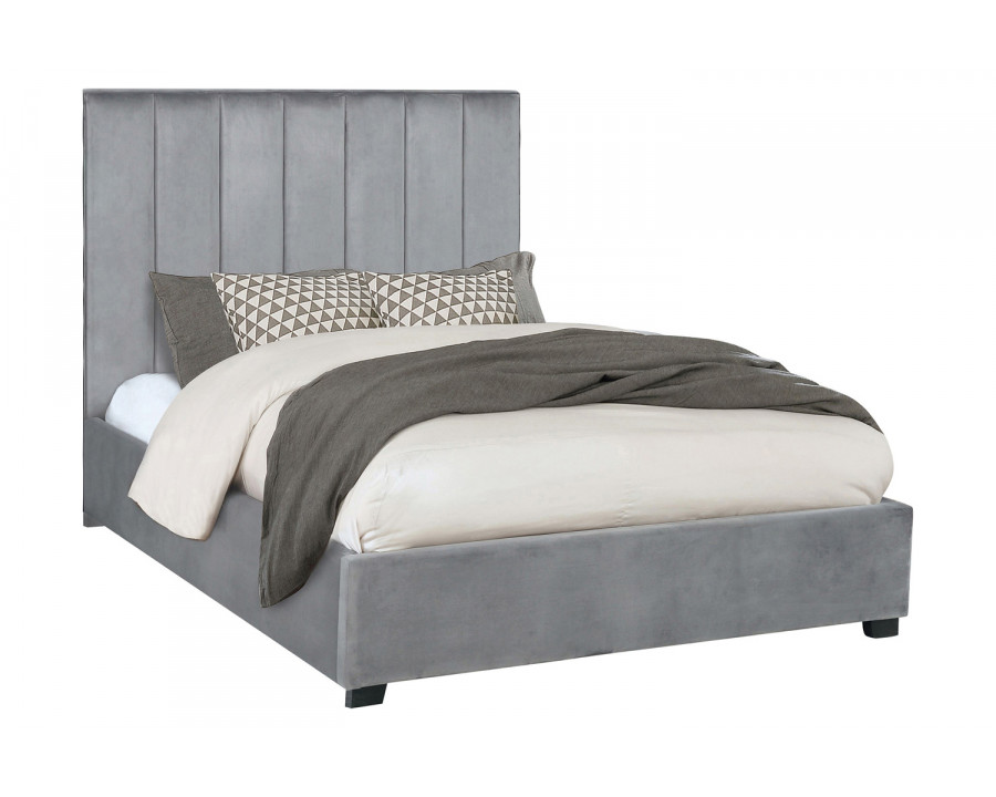 Coaster - Arles Eastern King Vertical Channeled Tufted Bed