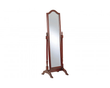 Coaster - Rectangular Cheval Mirror with Arched Top