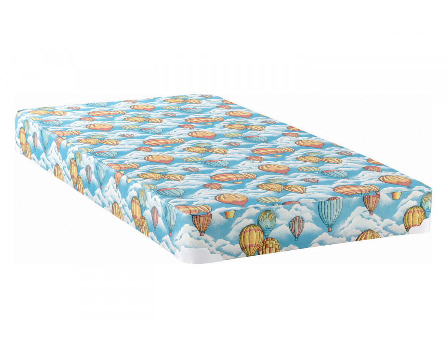 Coaster 5" Twin Balloon Foam Mattress with Wood - Bunkie Blue