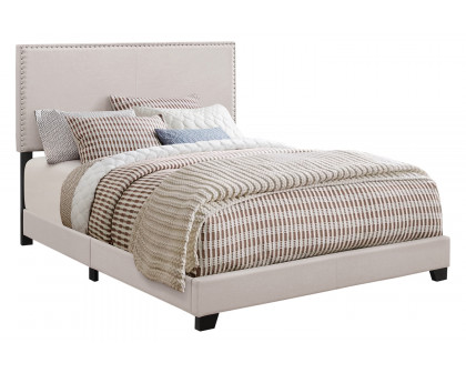 Coaster - Boyd Full Upholstered Bed with Nailhead Trim