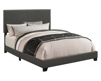 Coaster - Boyd Full Upholstered Bed with Nailhead Trim