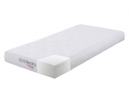 Coaster Joseph Full Memory Foam Mattress - White