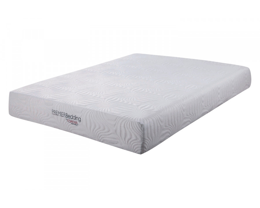 Coaster Key Full Memory Foam Mattress - White