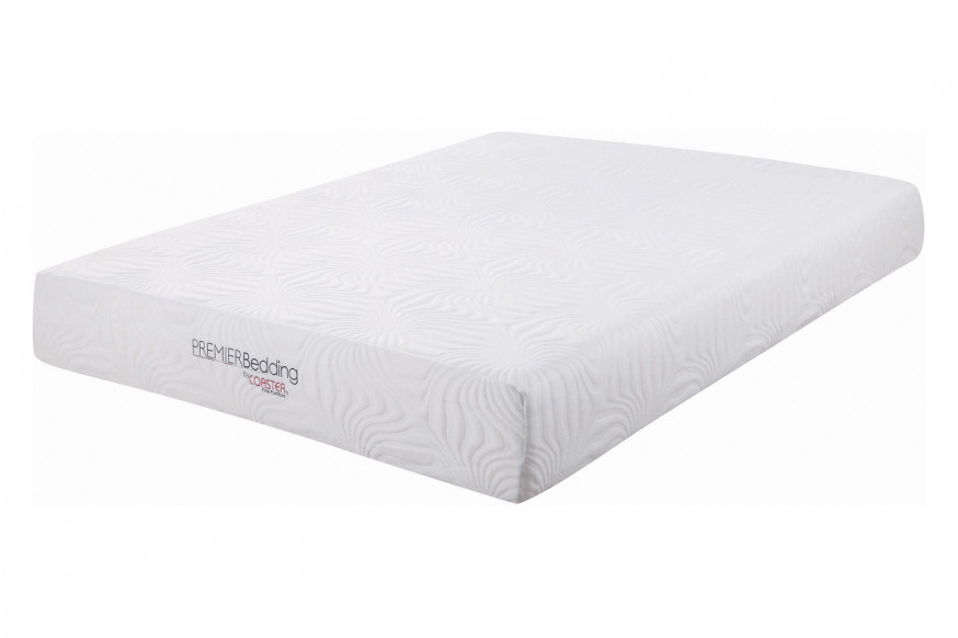 Coaster™ Key California King Memory Foam Mattress - White