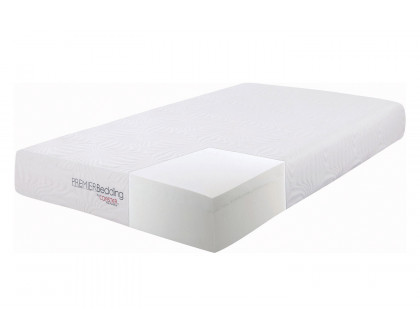 Coaster™ Key California King Memory Foam Mattress - White