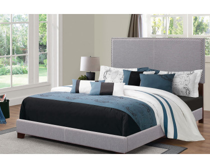 Coaster - Boyd Full Upholstered Bed with Nailhead Trim