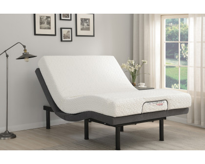 Coaster Clara Eastern King Adjustable Bed Base - Gray/Black