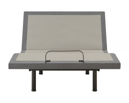 Coaster Negan Full Adjustable Bed Base - Gray/Black