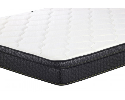 Coaster Evie 9.25" California King Mattress - White/Black