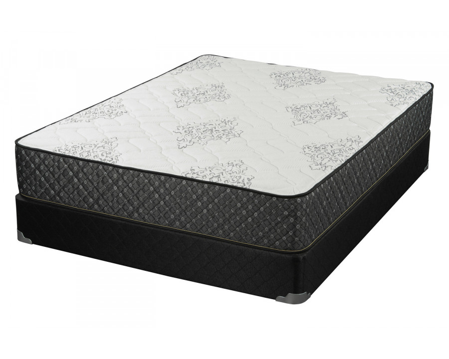 Coaster Aspen 12.25" California King Mattress - White/Black