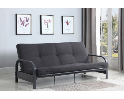 Coaster - Futon Frame in Dark Gray