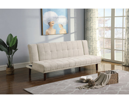 Coaster - Joan Upholstered Sofa Bed in Beige