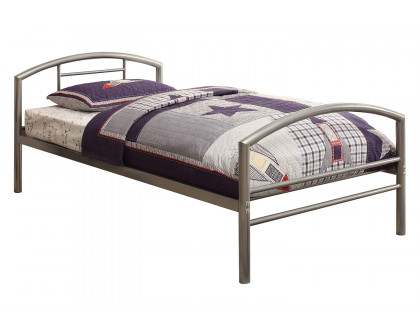 Coaster - Baines Twin Metal Bed with Arched Headboard