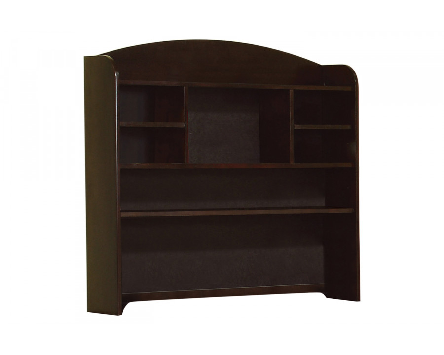 Coaster - Phoenix Hutch With Shelves in Cappuccino