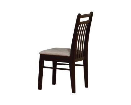 Coaster - Phoenix Slat Back Chair in Cappuccino