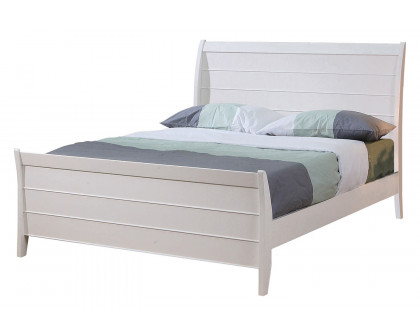 Coaster - Selena Full Sleigh Platform Bed