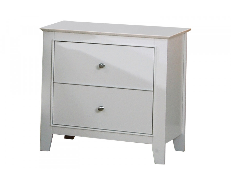 Coaster - Selena 2-Drawer Nightstand in Buttermilk