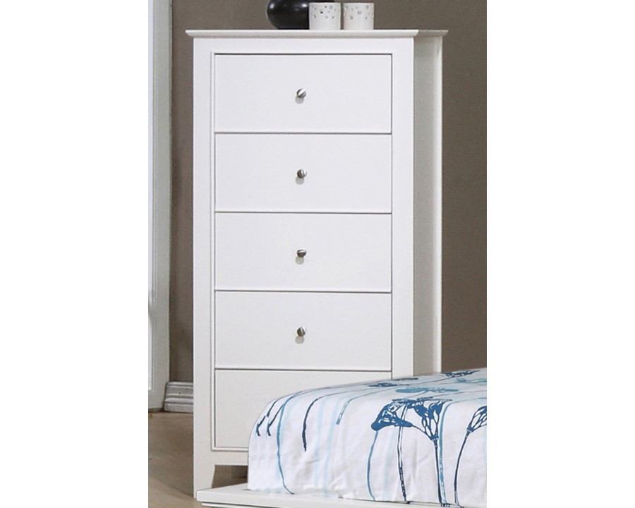 Coaster - Selena 5-Drawer Chest in Buttermilk