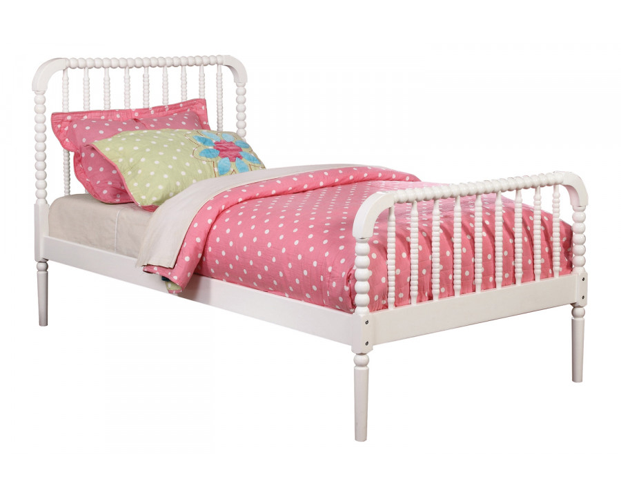 Coaster - Jones Twin Bed in White