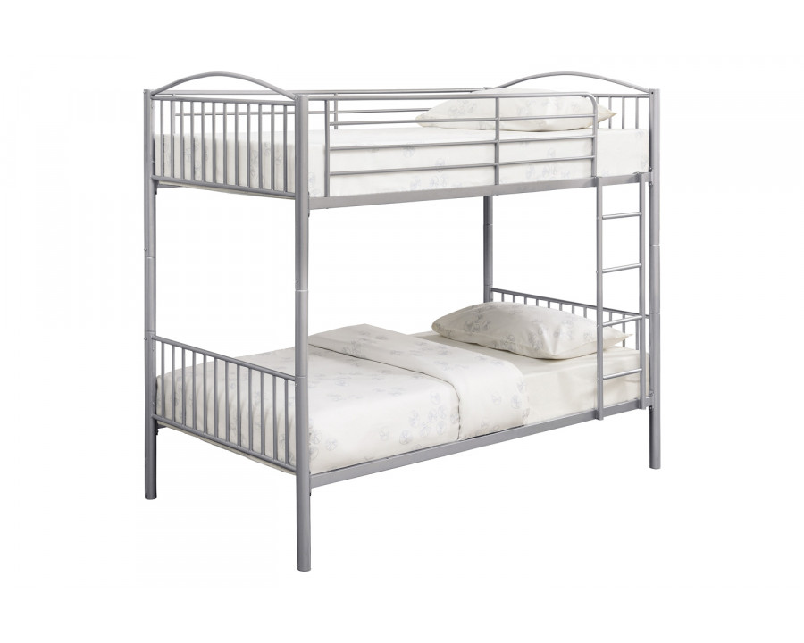 Coaster - Anson Twin Over Twin Bunk Bed with Ladder