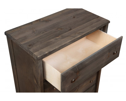 Coaster Wrangle Hill 4-Drawer Chest - Gun Smoke