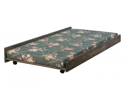 Coaster Wrangle Hill Trundle with Bunkie Mattress - Gun Smoke